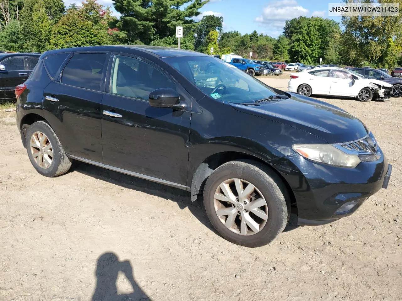 JN8AZ1MW1CW211423 2012 Nissan Murano S