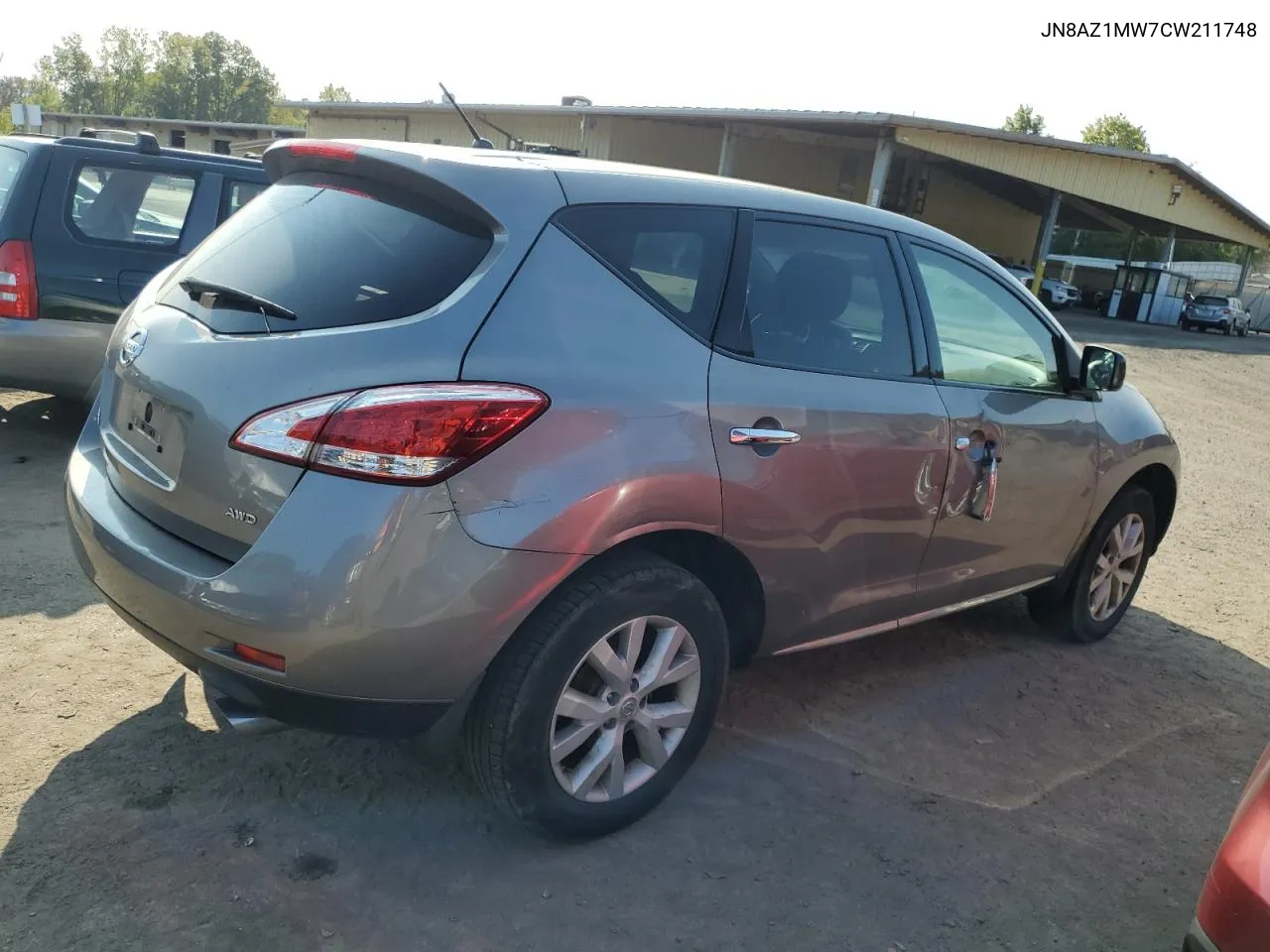 2012 Nissan Murano S VIN: JN8AZ1MW7CW211748 Lot: 71339674