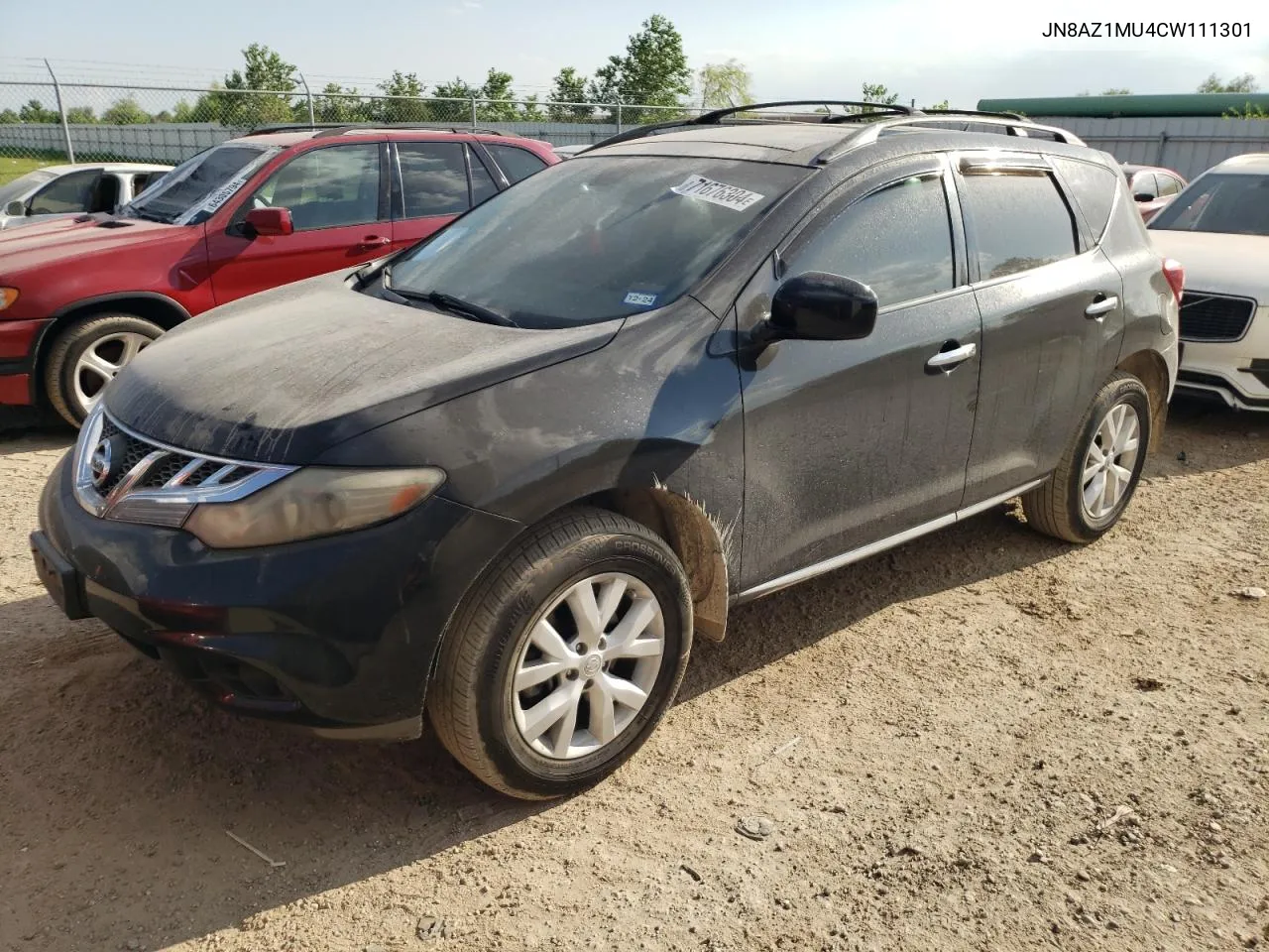 JN8AZ1MU4CW111301 2012 Nissan Murano S