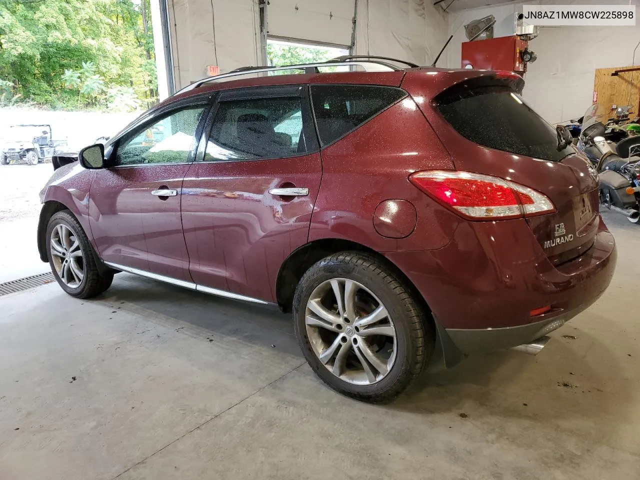 2012 Nissan Murano S VIN: JN8AZ1MW8CW225898 Lot: 72793254