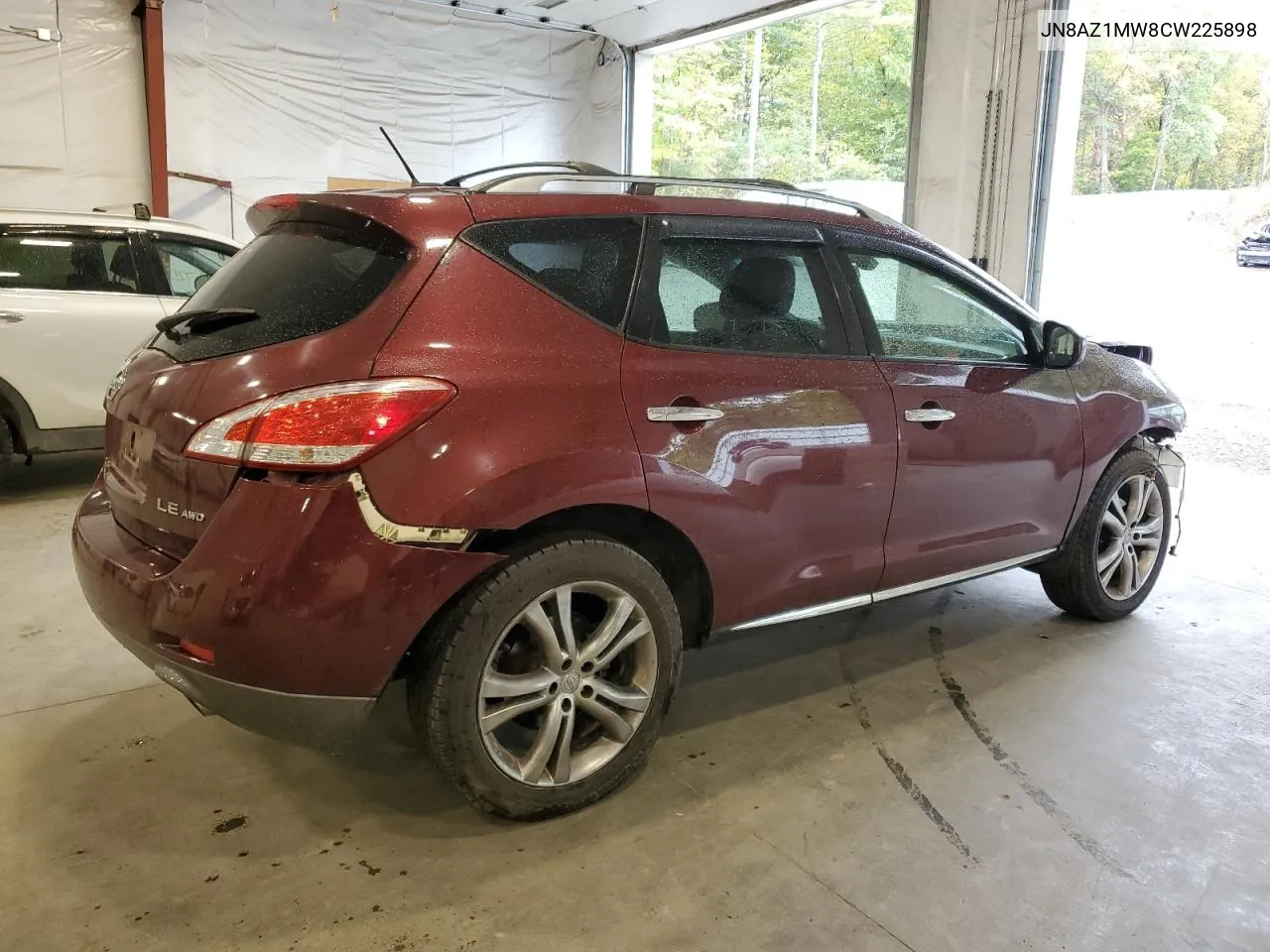 2012 Nissan Murano S VIN: JN8AZ1MW8CW225898 Lot: 72793254