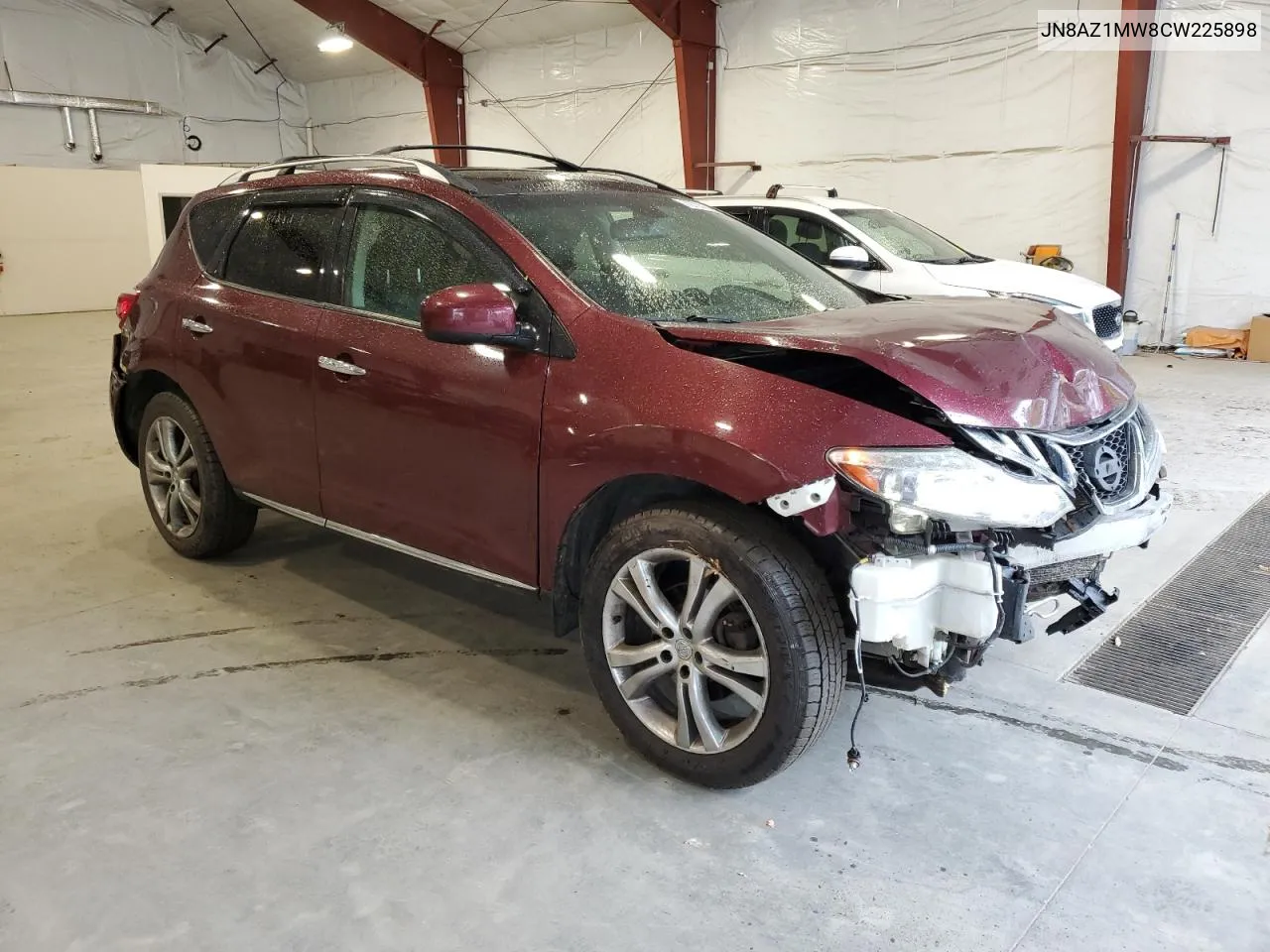 2012 Nissan Murano S VIN: JN8AZ1MW8CW225898 Lot: 72793254