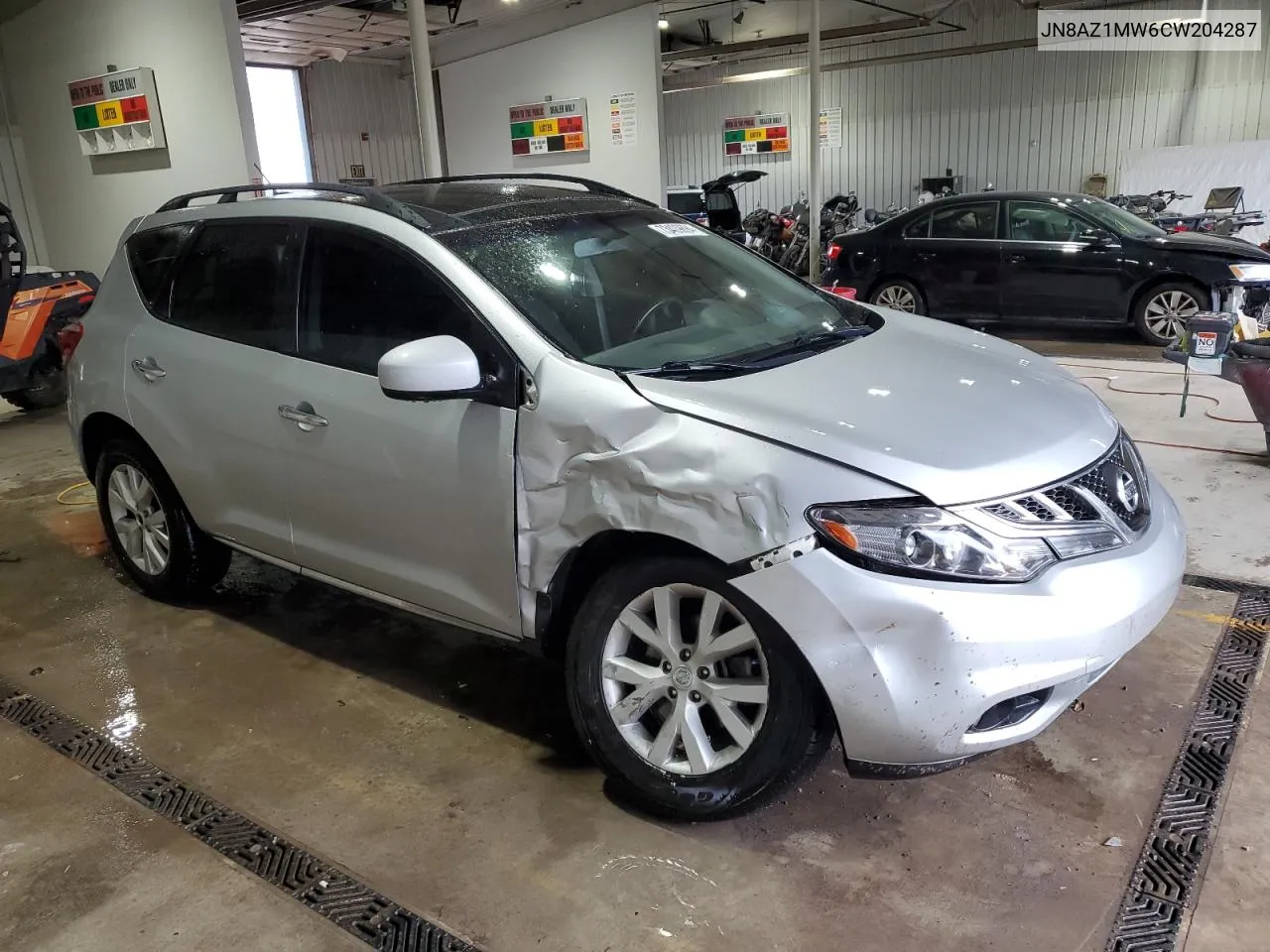 2012 Nissan Murano S VIN: JN8AZ1MW6CW204287 Lot: 73409694