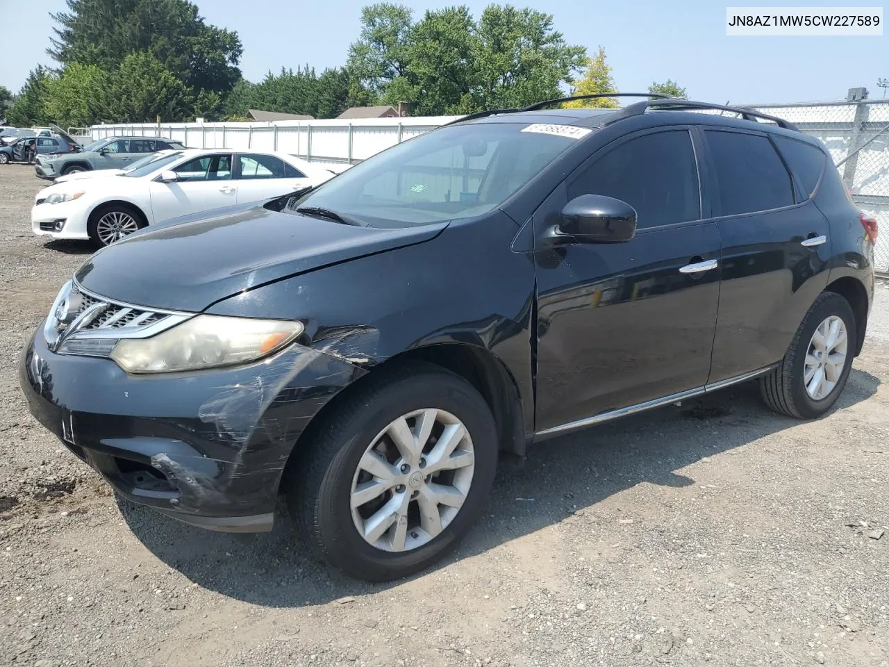 2012 Nissan Murano S VIN: JN8AZ1MW5CW227589 Lot: 73632834