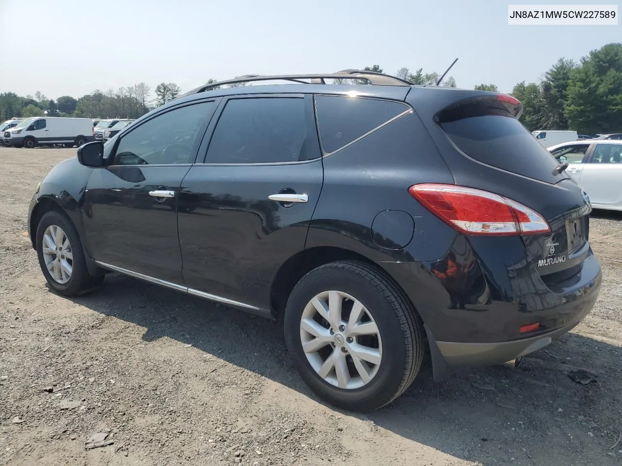 2012 Nissan Murano S VIN: JN8AZ1MW5CW227589 Lot: 73632834