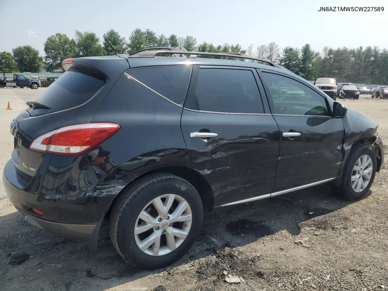 2012 Nissan Murano S VIN: JN8AZ1MW5CW227589 Lot: 73632834