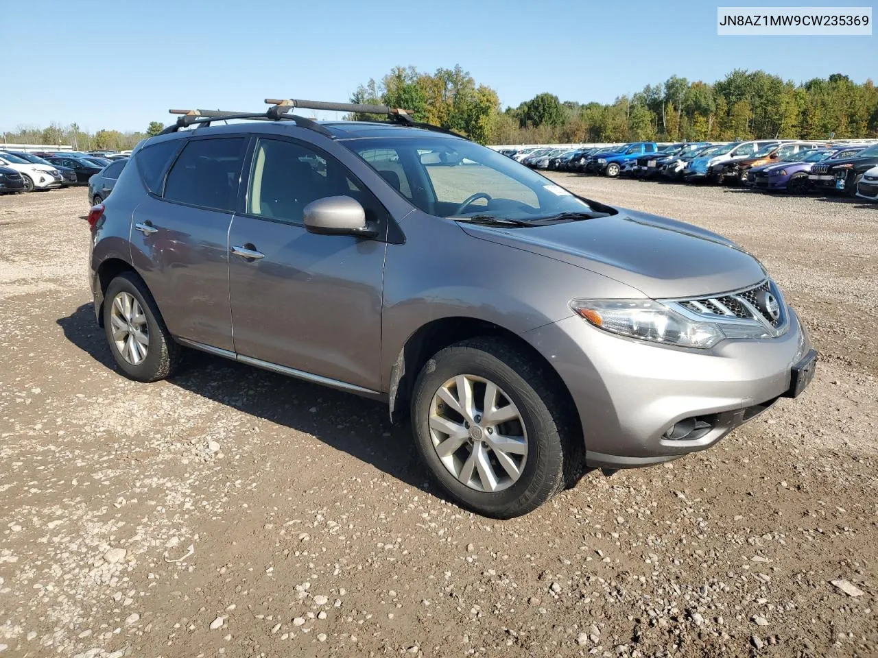 JN8AZ1MW9CW235369 2012 Nissan Murano S