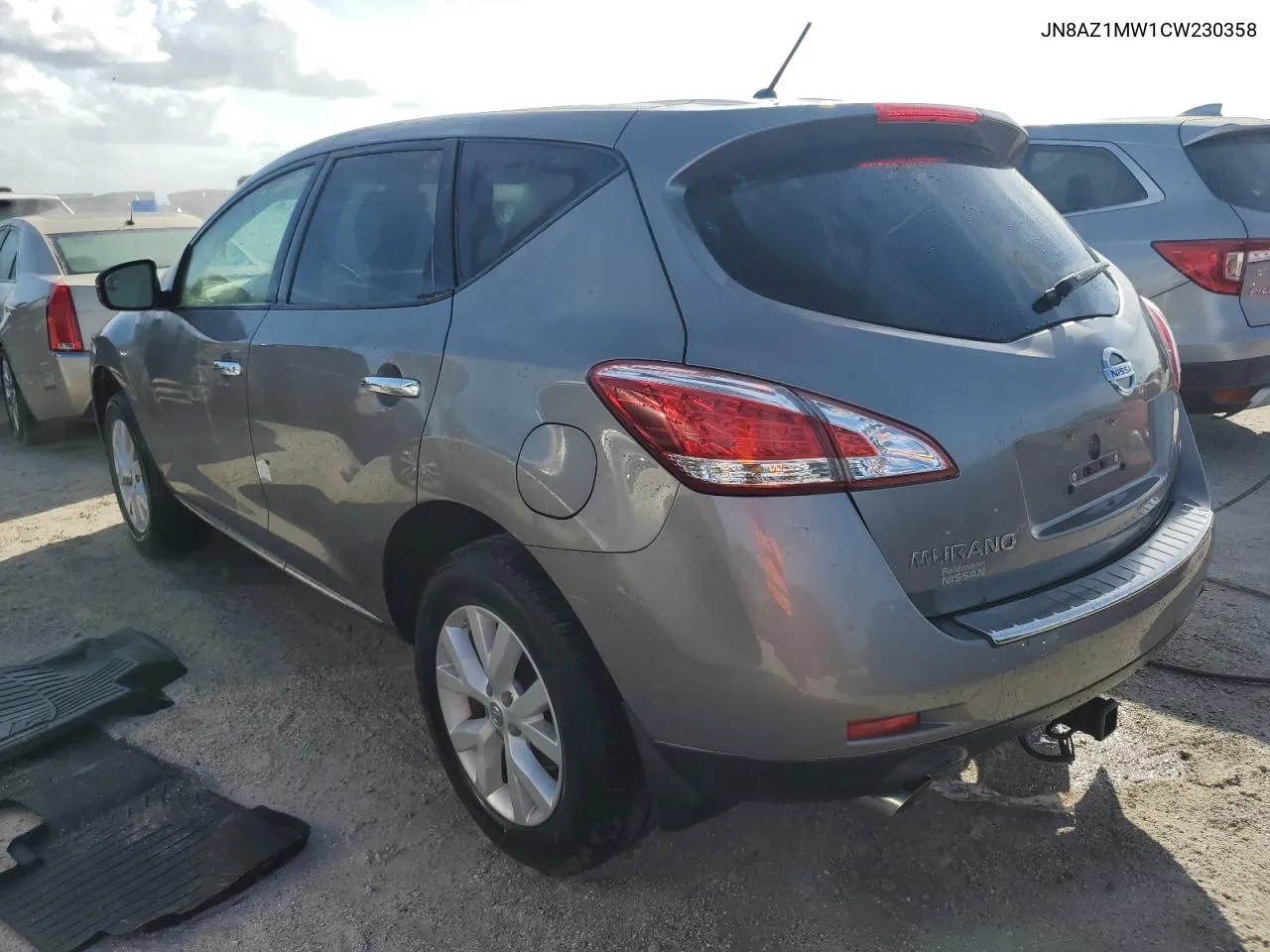 2012 Nissan Murano S VIN: JN8AZ1MW1CW230358 Lot: 75309184