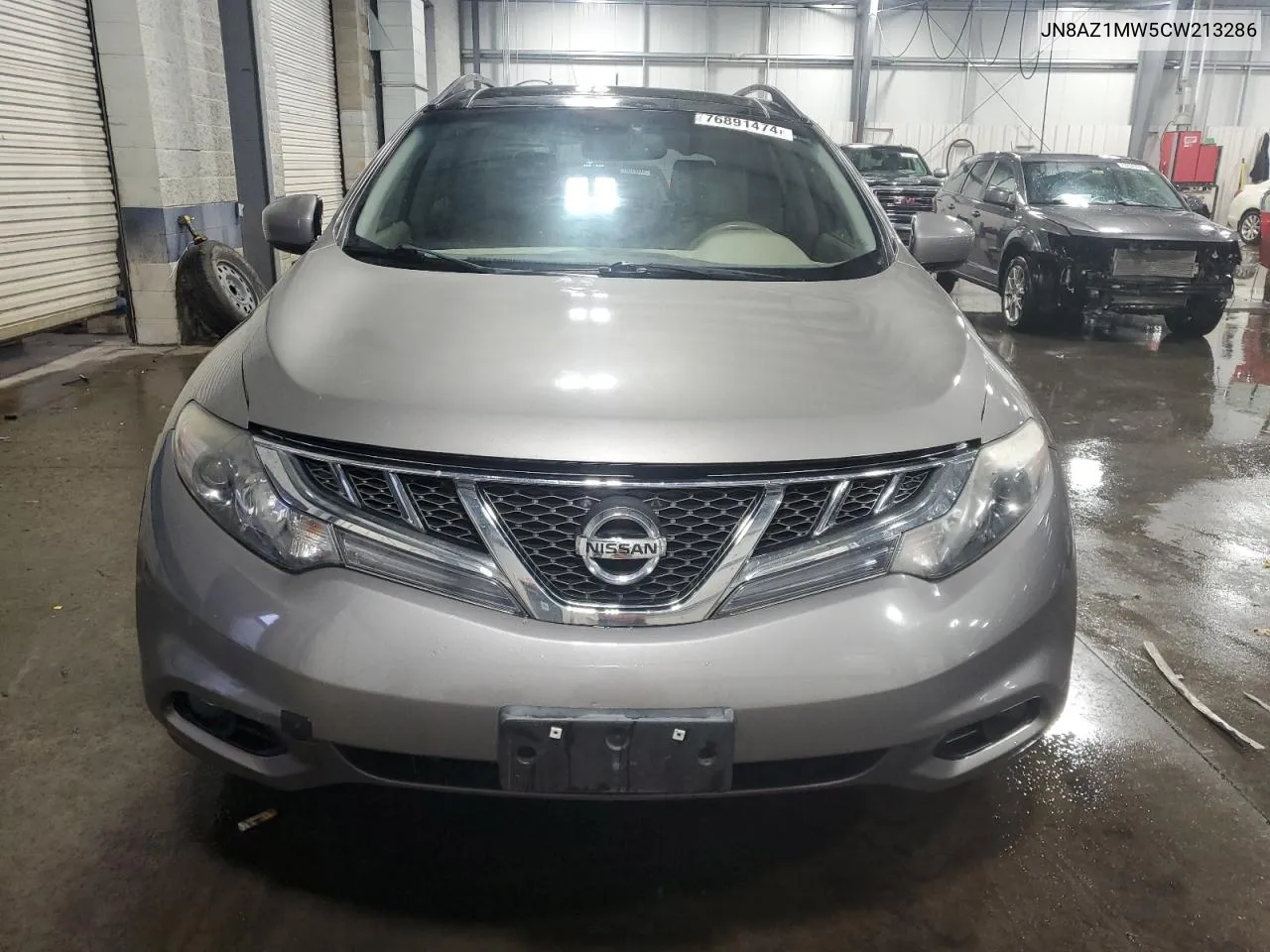 2012 Nissan Murano S VIN: JN8AZ1MW5CW213286 Lot: 76891474