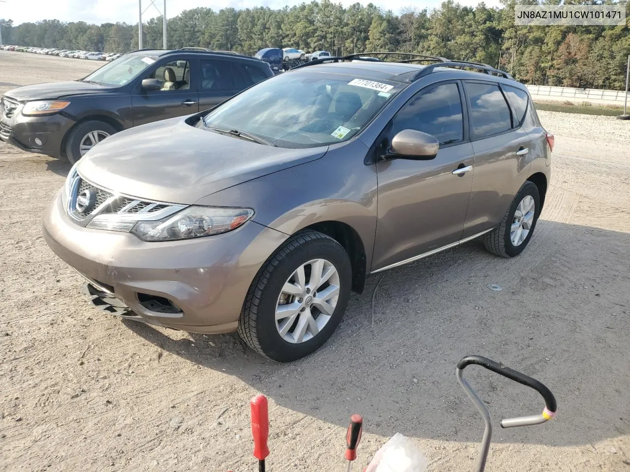 2012 Nissan Murano S VIN: JN8AZ1MU1CW101471 Lot: 77701384