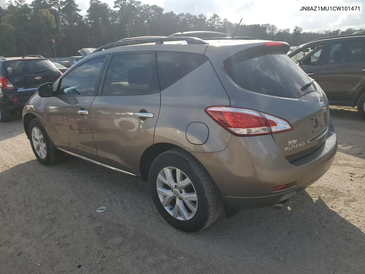 2012 Nissan Murano S VIN: JN8AZ1MU1CW101471 Lot: 77701384