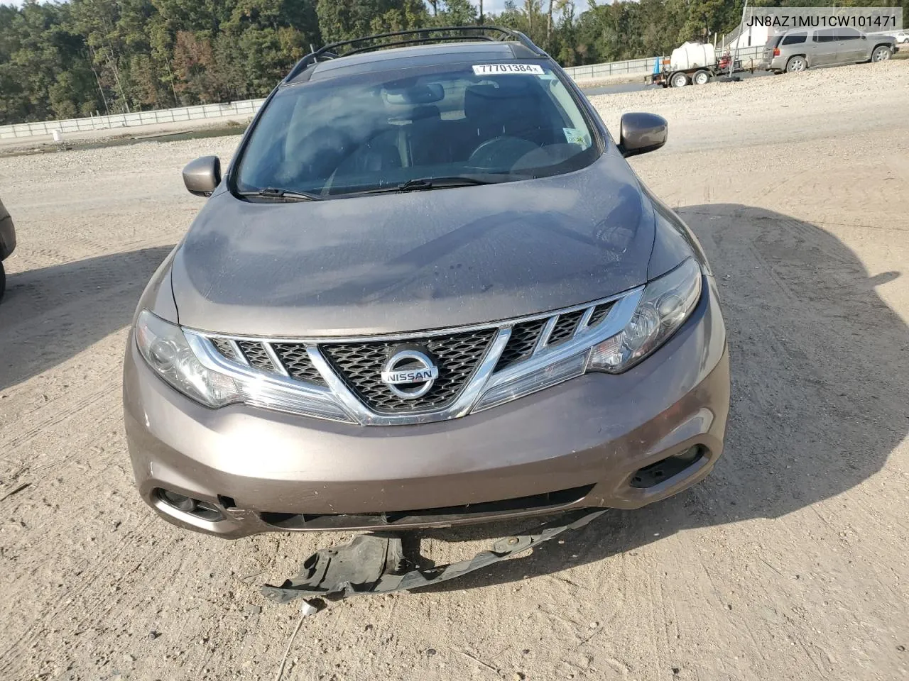 2012 Nissan Murano S VIN: JN8AZ1MU1CW101471 Lot: 77701384