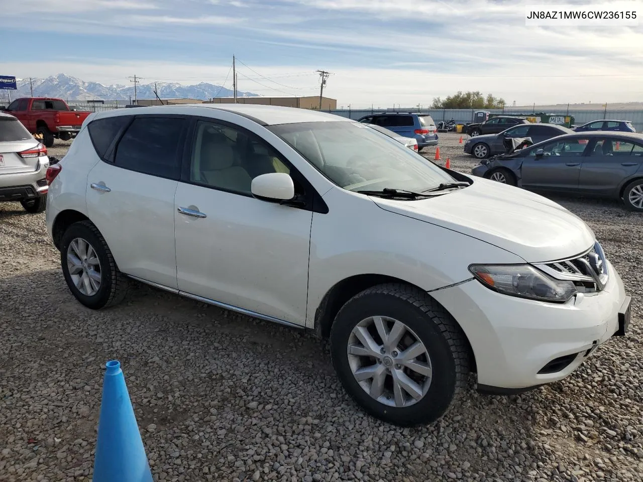 2012 Nissan Murano S VIN: JN8AZ1MW6CW236155 Lot: 78843474