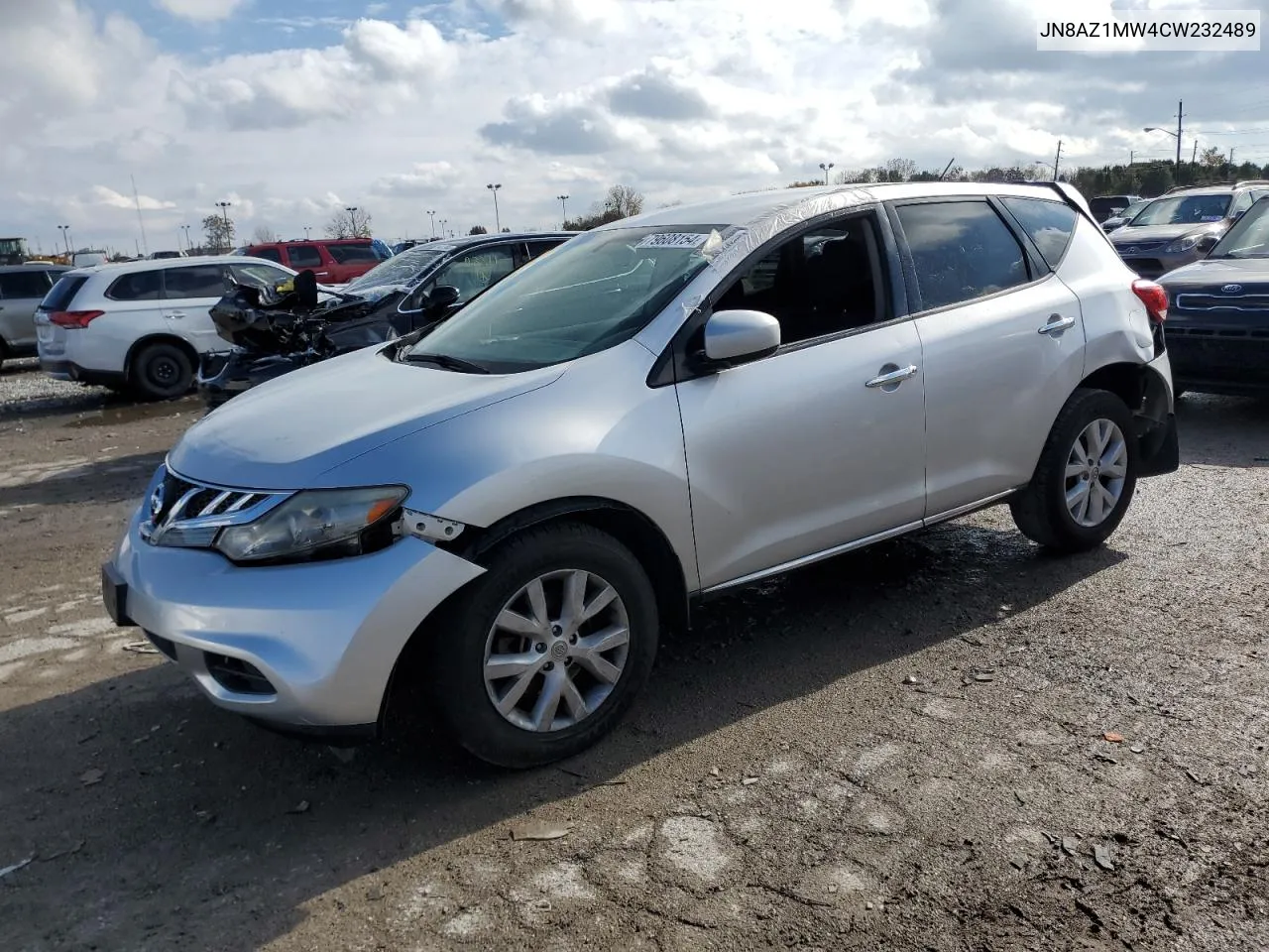 2012 Nissan Murano S VIN: JN8AZ1MW4CW232489 Lot: 79608154