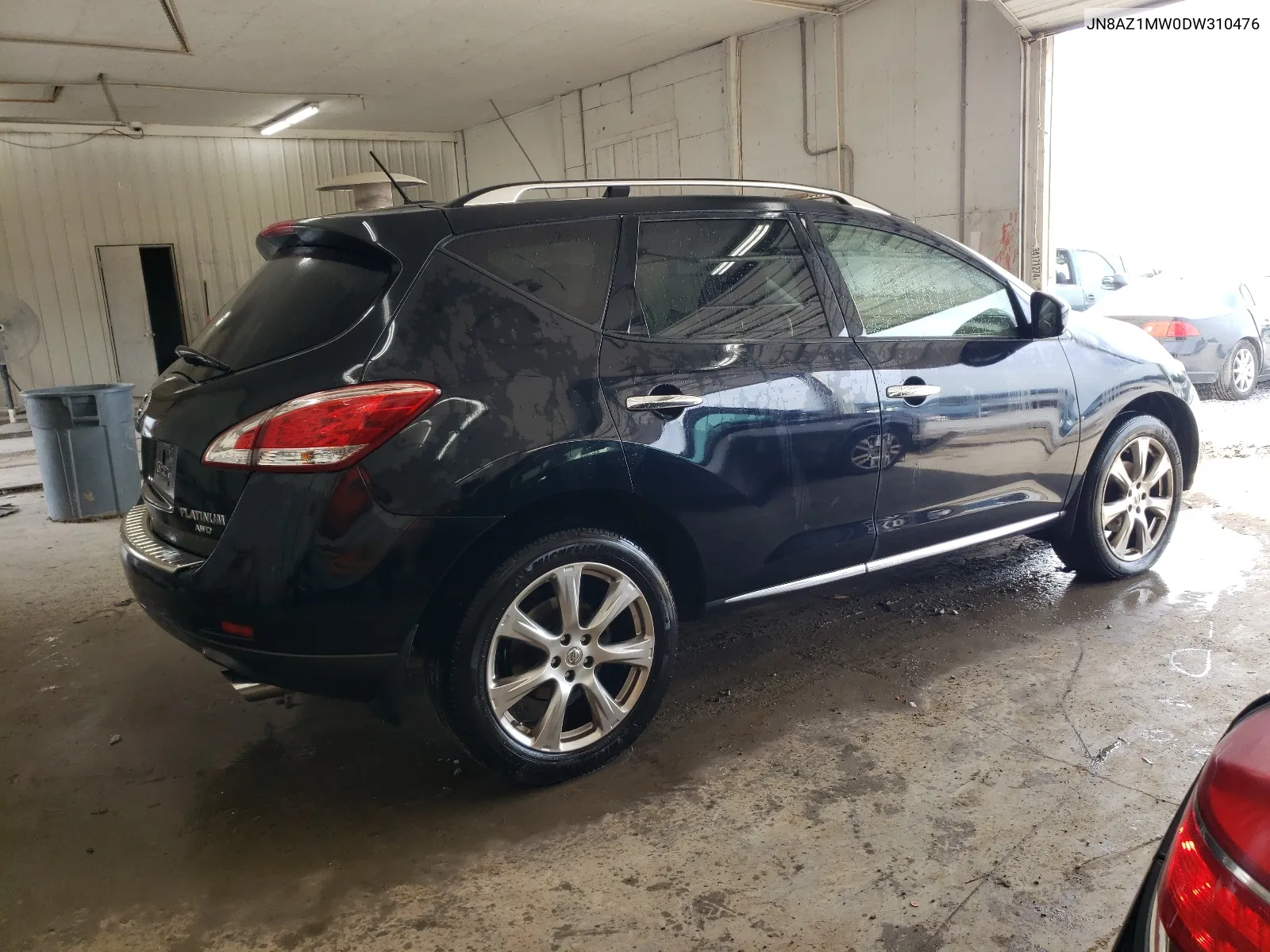 2013 Nissan Murano S VIN: JN8AZ1MW0DW310476 Lot: 59853294