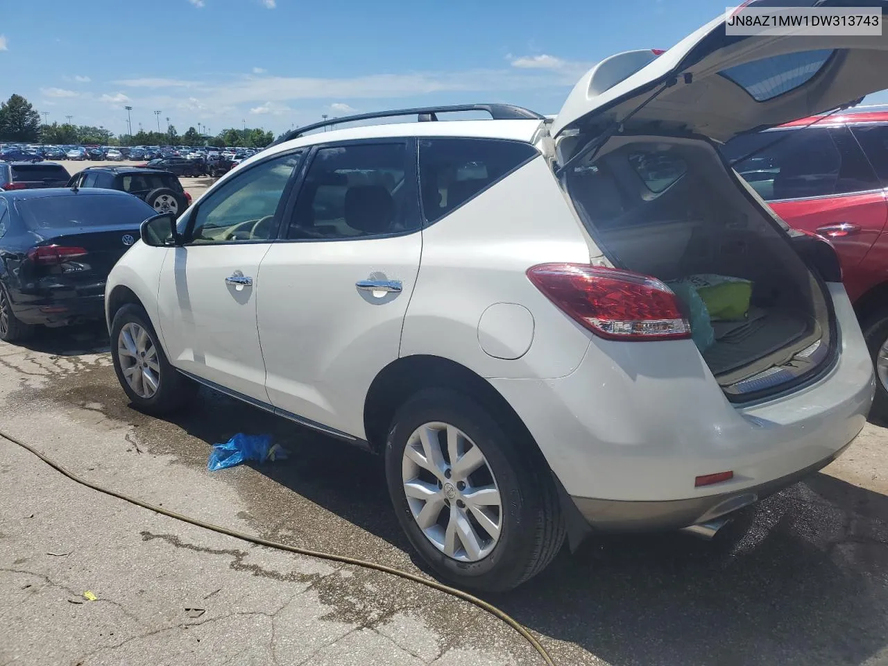 2013 Nissan Murano S VIN: JN8AZ1MW1DW313743 Lot: 61464094