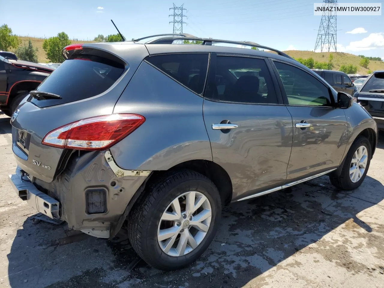 2013 Nissan Murano S VIN: JN8AZ1MW1DW300927 Lot: 62141564