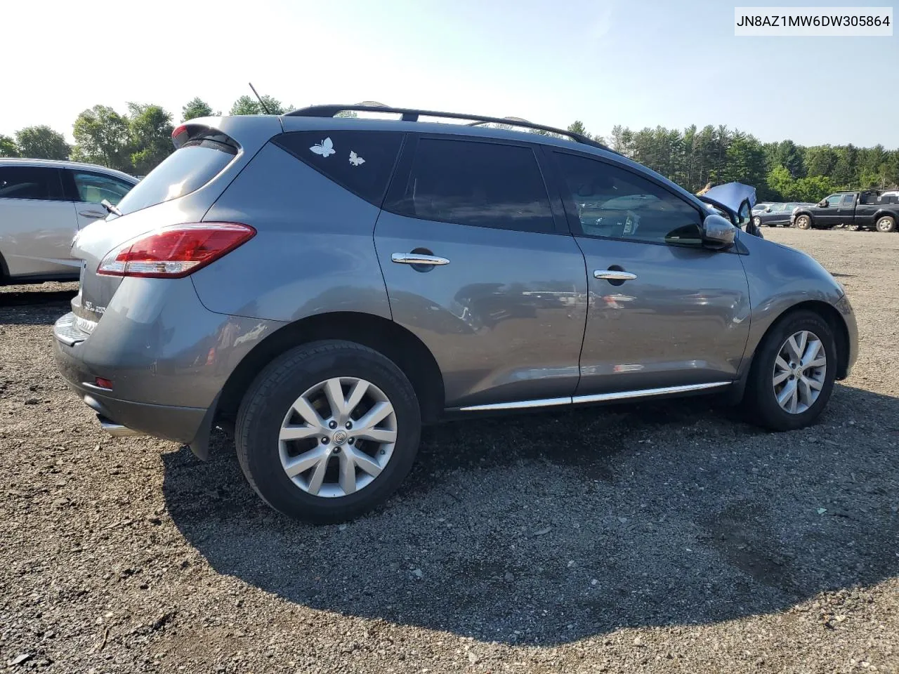 2013 Nissan Murano S VIN: JN8AZ1MW6DW305864 Lot: 62529554