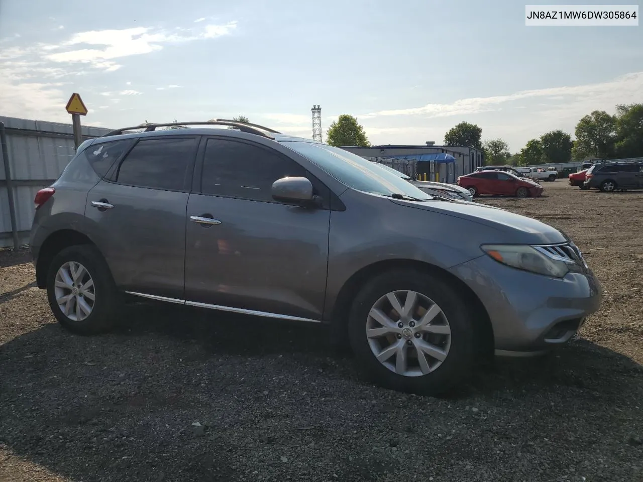 2013 Nissan Murano S VIN: JN8AZ1MW6DW305864 Lot: 62529554