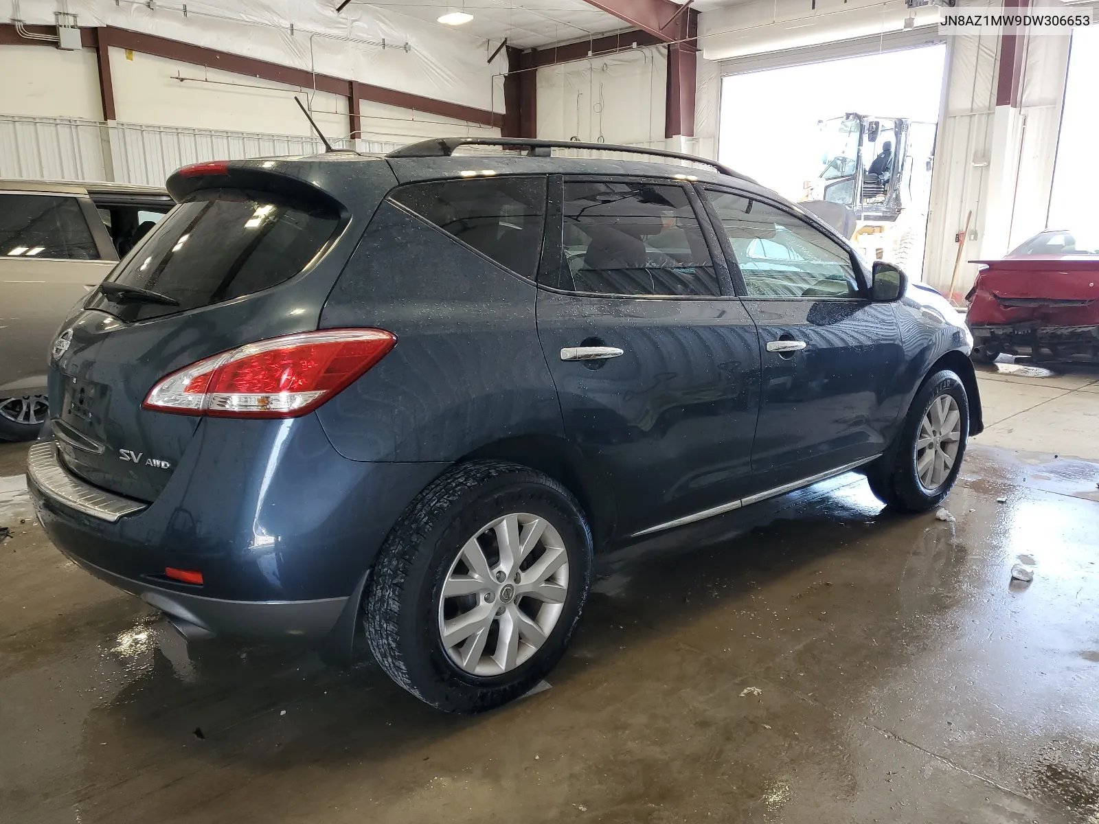 2013 Nissan Murano S VIN: JN8AZ1MW9DW306653 Lot: 62840364