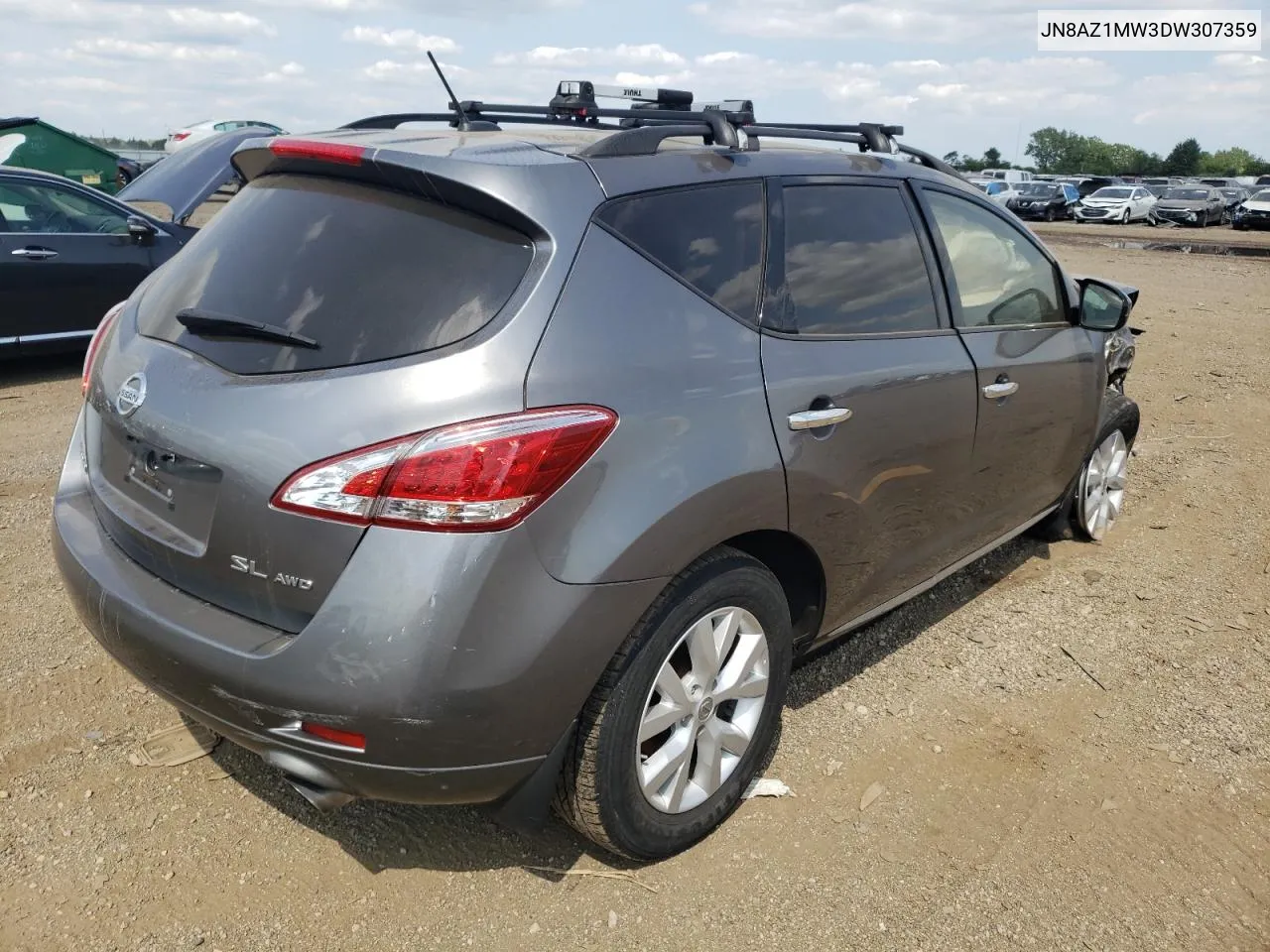 2013 Nissan Murano S VIN: JN8AZ1MW3DW307359 Lot: 63048954