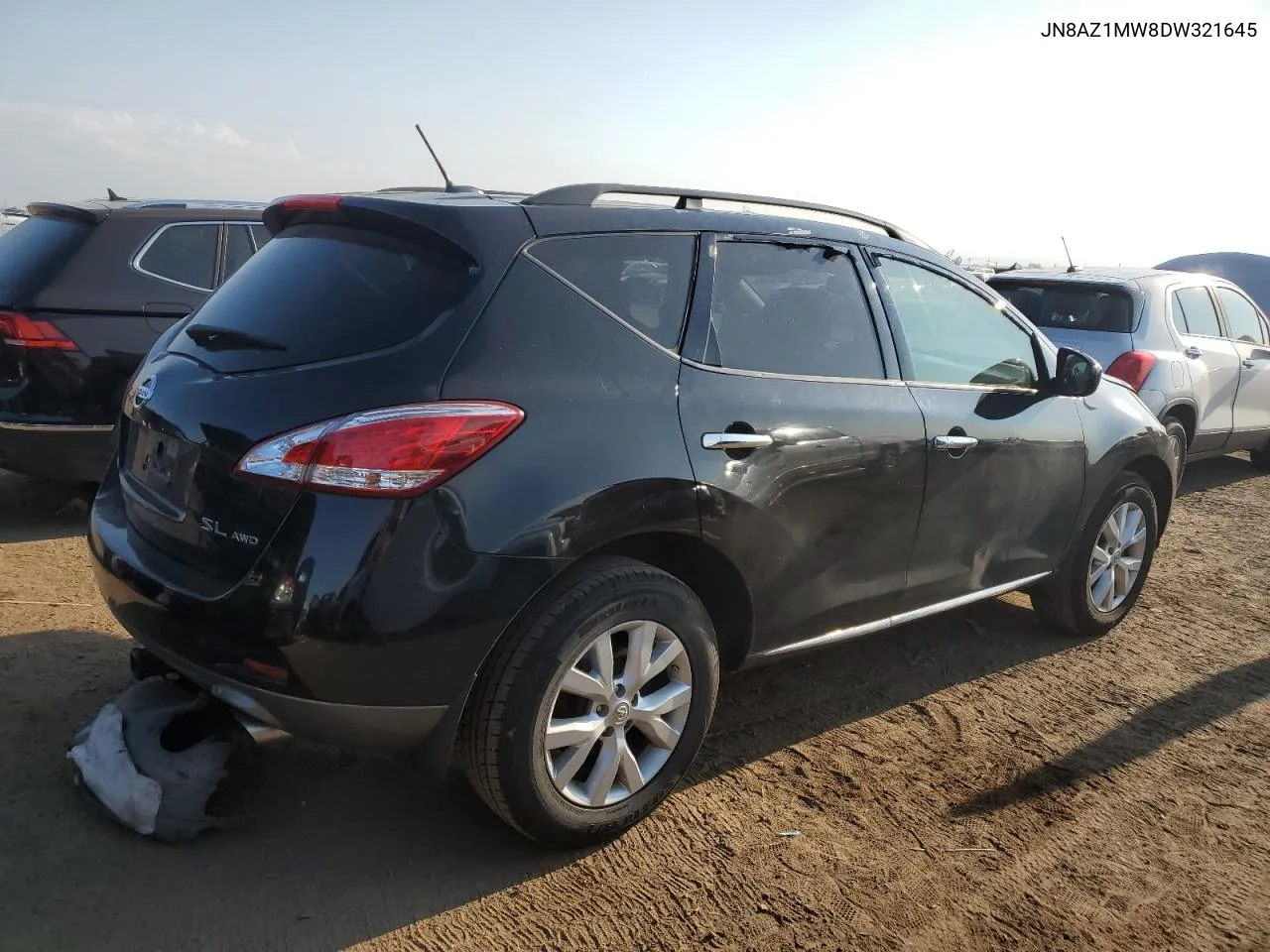 2013 Nissan Murano S VIN: JN8AZ1MW8DW321645 Lot: 63890334