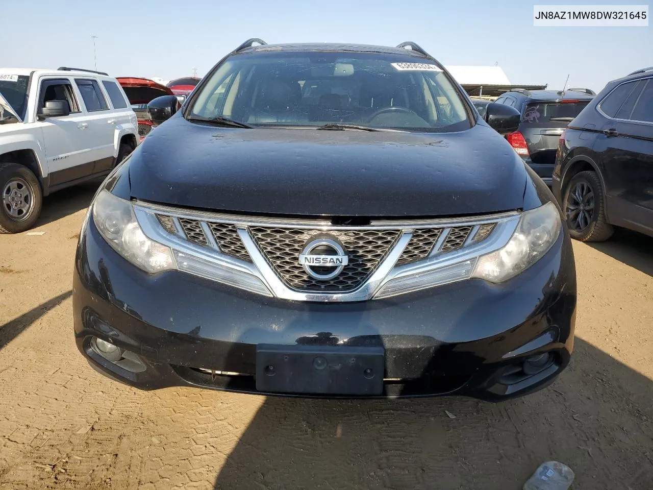 2013 Nissan Murano S VIN: JN8AZ1MW8DW321645 Lot: 63890334