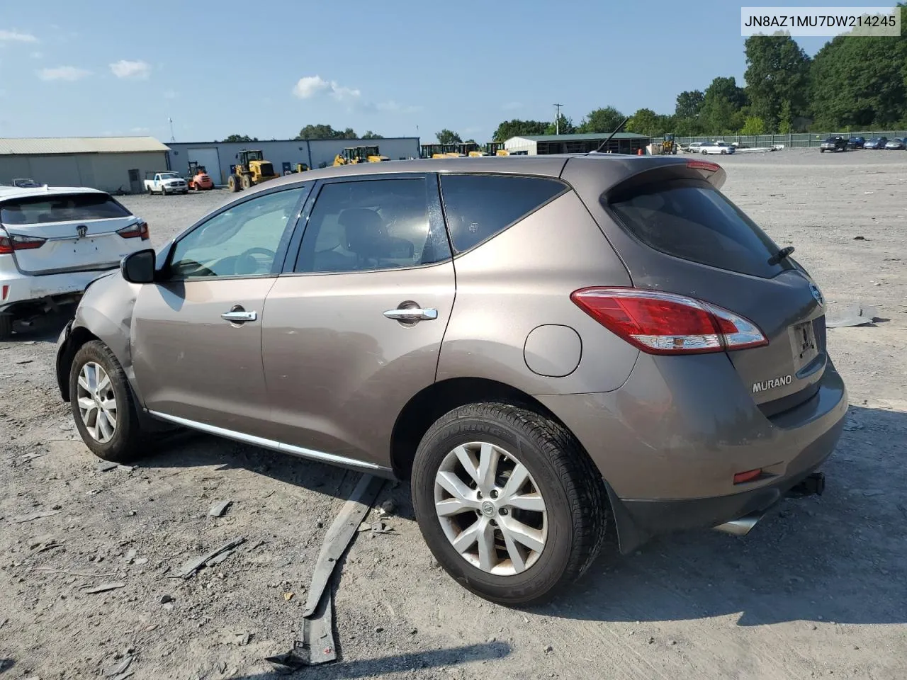 2013 Nissan Murano S VIN: JN8AZ1MU7DW214245 Lot: 65955404