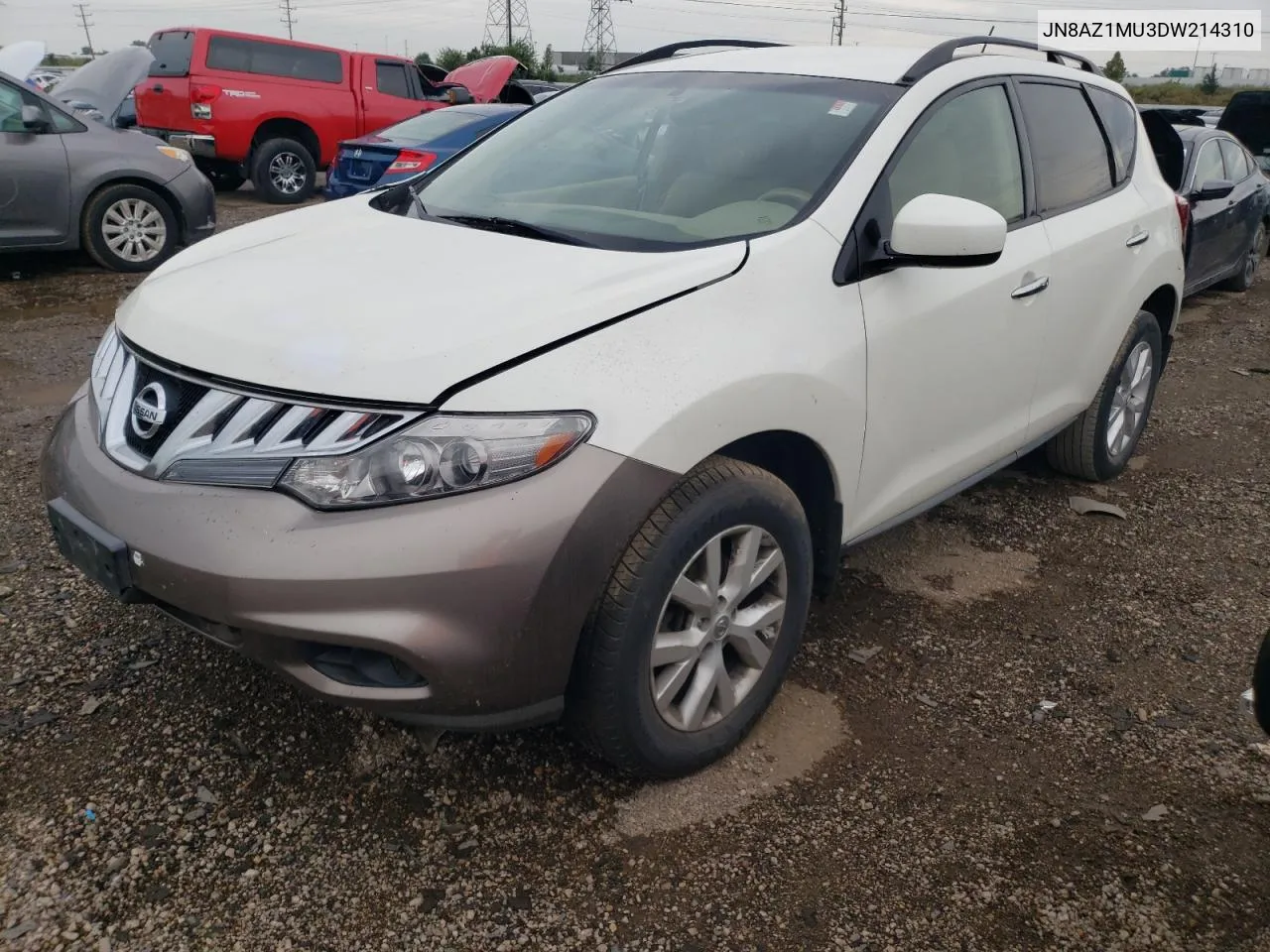 JN8AZ1MU3DW214310 2013 Nissan Murano S