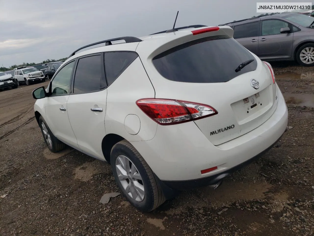 JN8AZ1MU3DW214310 2013 Nissan Murano S