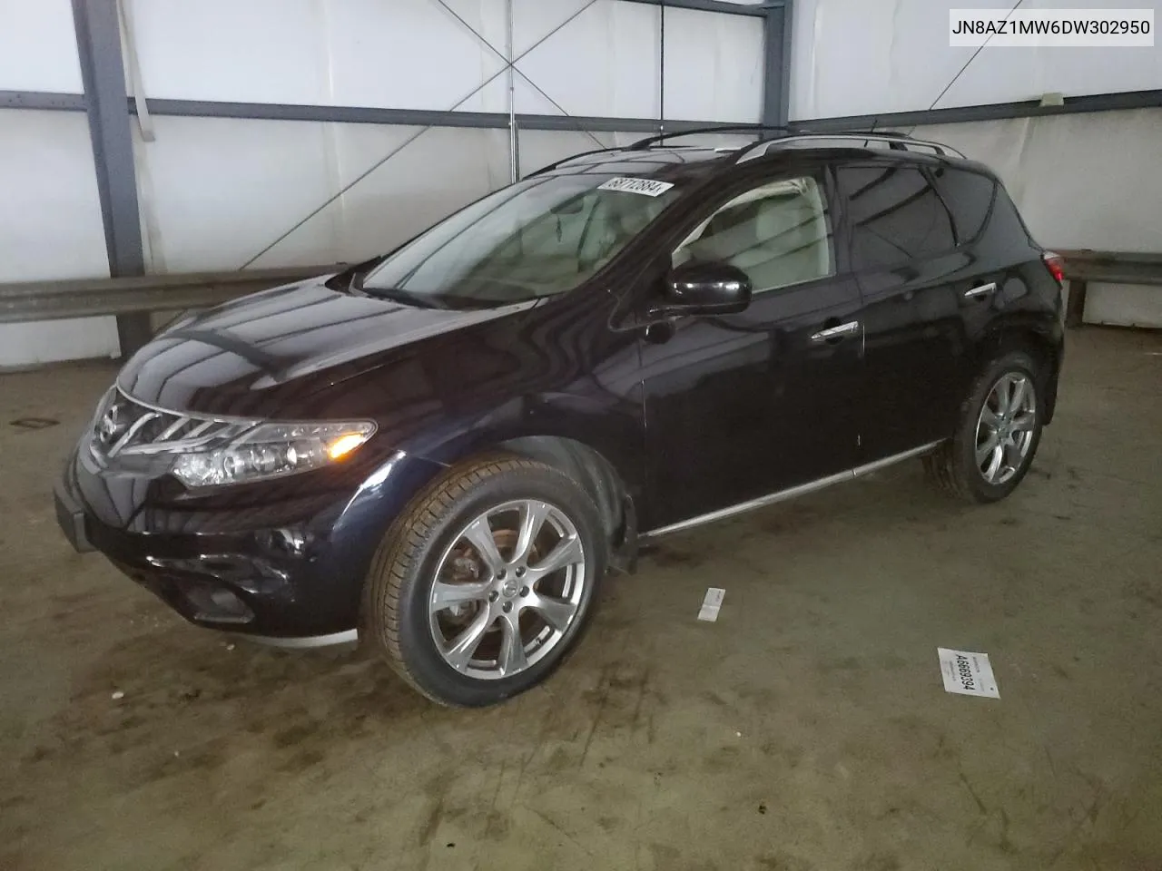 2013 Nissan Murano S VIN: JN8AZ1MW6DW302950 Lot: 68712884