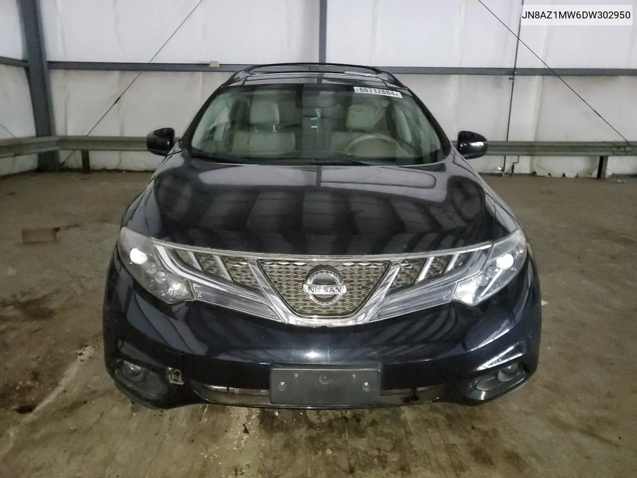 2013 Nissan Murano S VIN: JN8AZ1MW6DW302950 Lot: 68712884