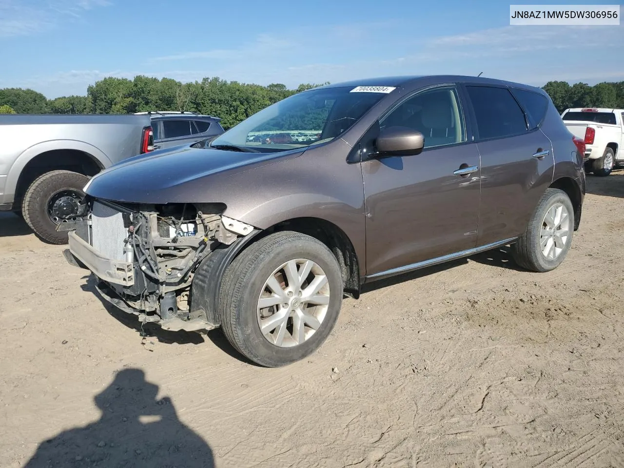 2013 Nissan Murano S VIN: JN8AZ1MW5DW306956 Lot: 70038804