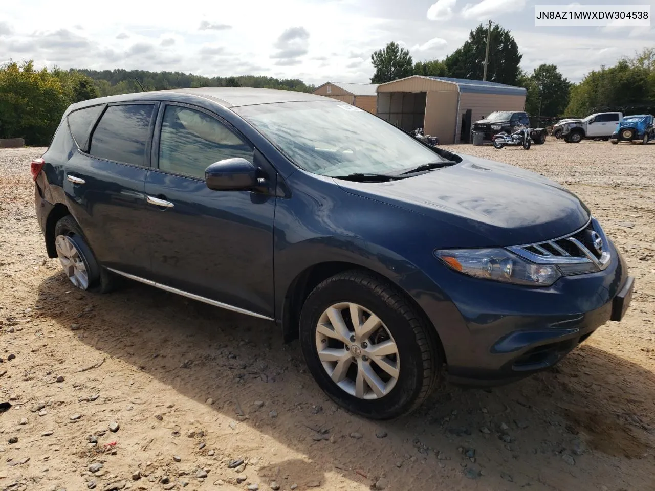 2013 Nissan Murano S VIN: JN8AZ1MWXDW304538 Lot: 70418574