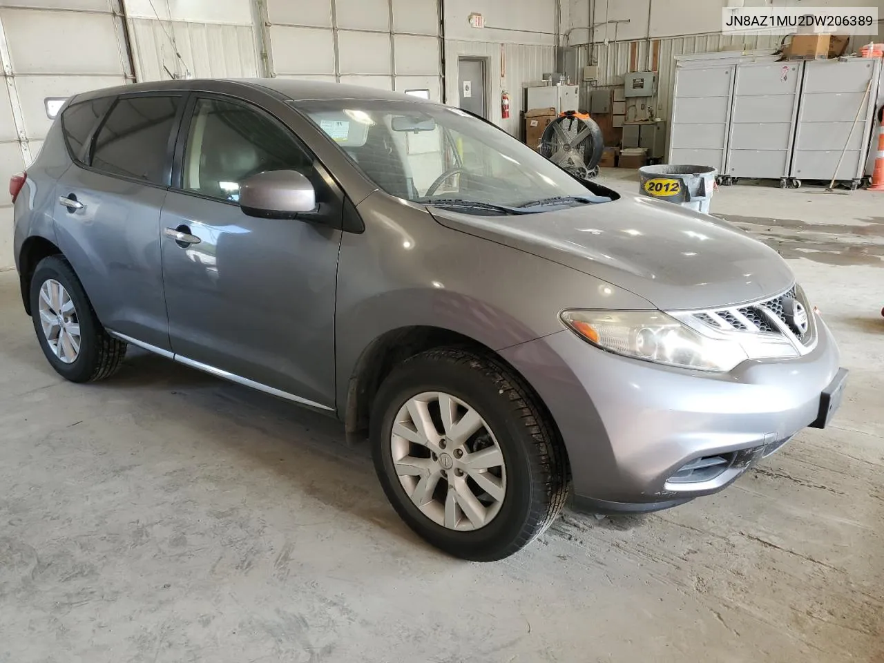 JN8AZ1MU2DW206389 2013 Nissan Murano S