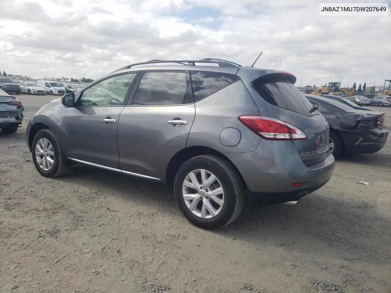 2013 Nissan Murano S VIN: JN8AZ1MU7DW207649 Lot: 71443364