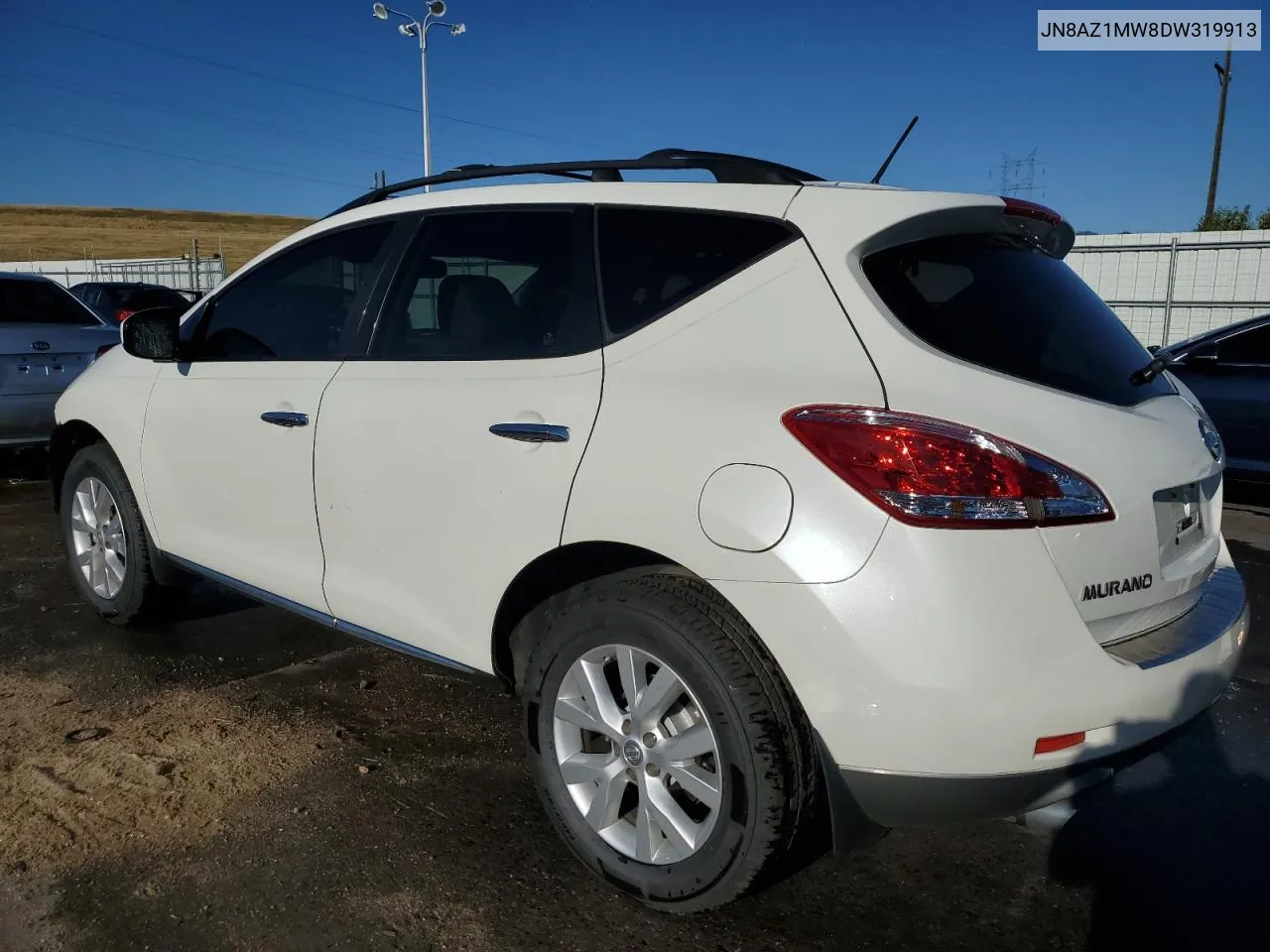 2013 Nissan Murano S VIN: JN8AZ1MW8DW319913 Lot: 71848734