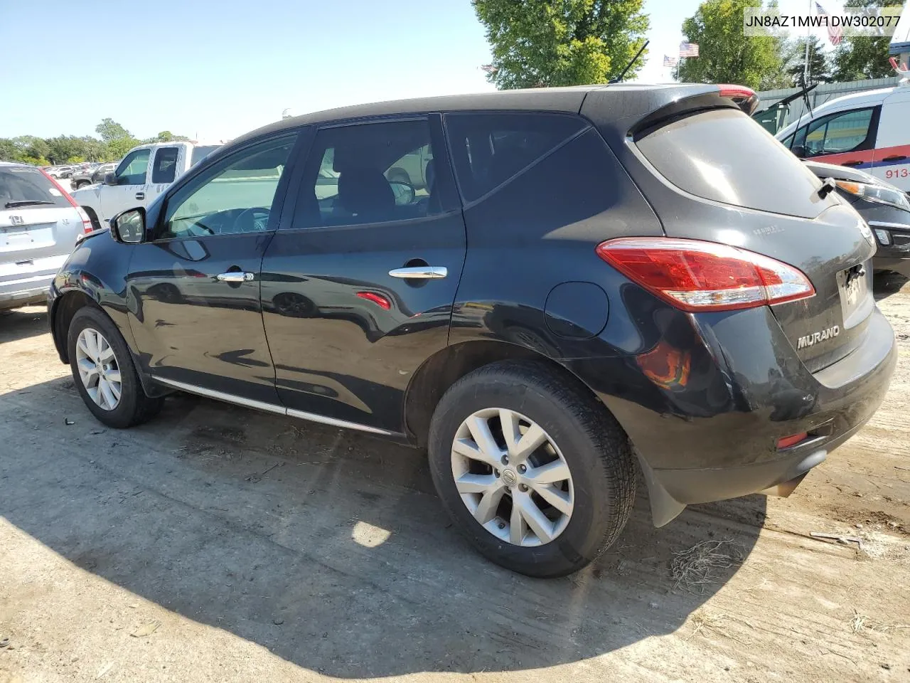 2013 Nissan Murano S VIN: JN8AZ1MW1DW302077 Lot: 71935874