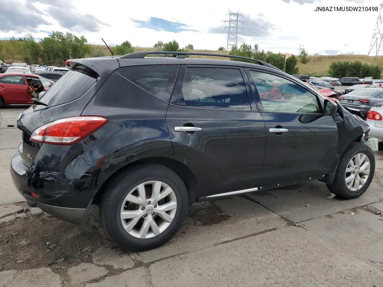 2013 Nissan Murano S VIN: JN8AZ1MU5DW210498 Lot: 71981554