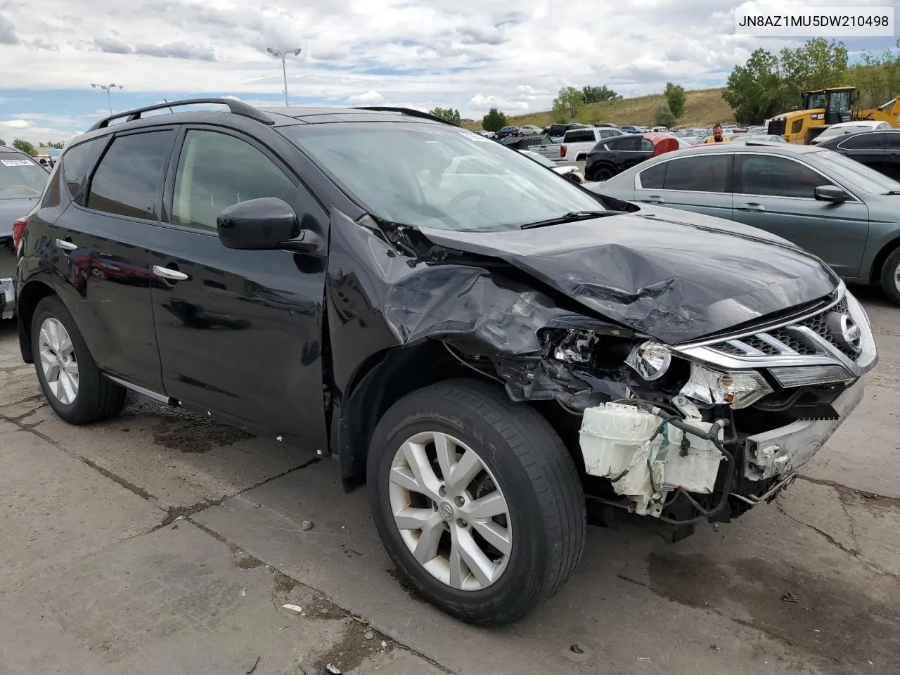 JN8AZ1MU5DW210498 2013 Nissan Murano S