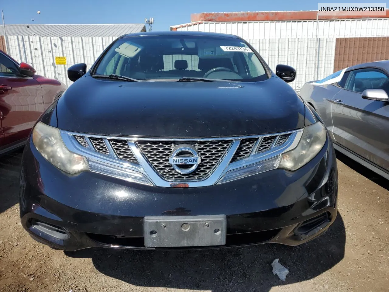 2013 Nissan Murano S VIN: JN8AZ1MUXDW213350 Lot: 72240734