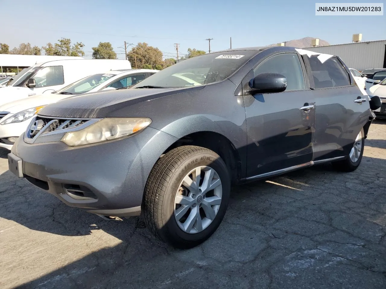 2013 Nissan Murano S VIN: JN8AZ1MU5DW201283 Lot: 72735214