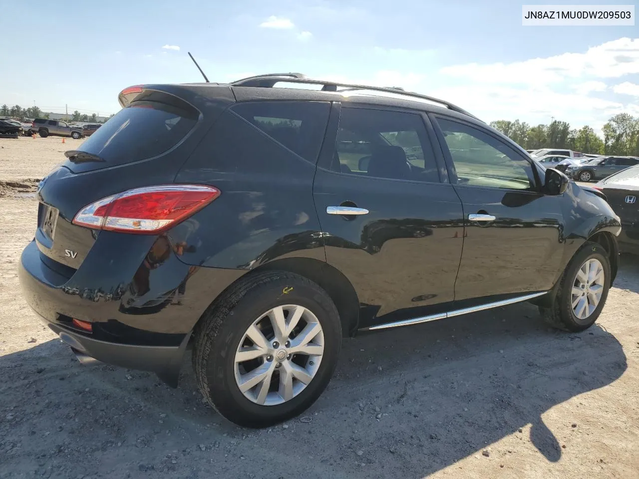 2013 Nissan Murano S VIN: JN8AZ1MU0DW209503 Lot: 73412124