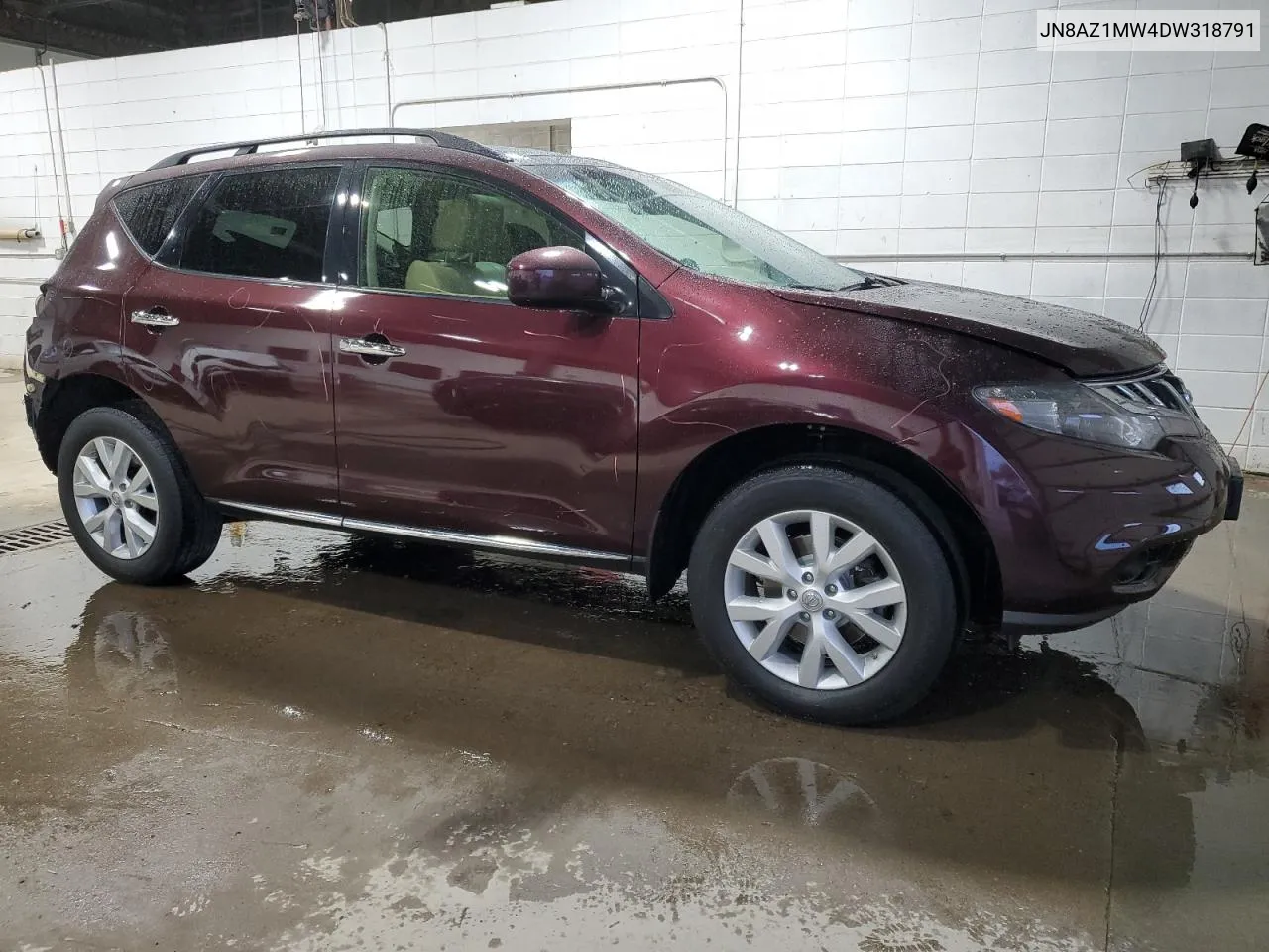 JN8AZ1MW4DW318791 2013 Nissan Murano S