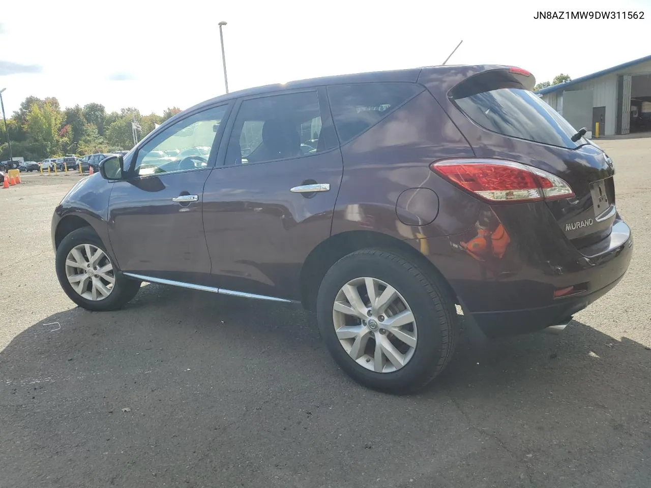 JN8AZ1MW9DW311562 2013 Nissan Murano S