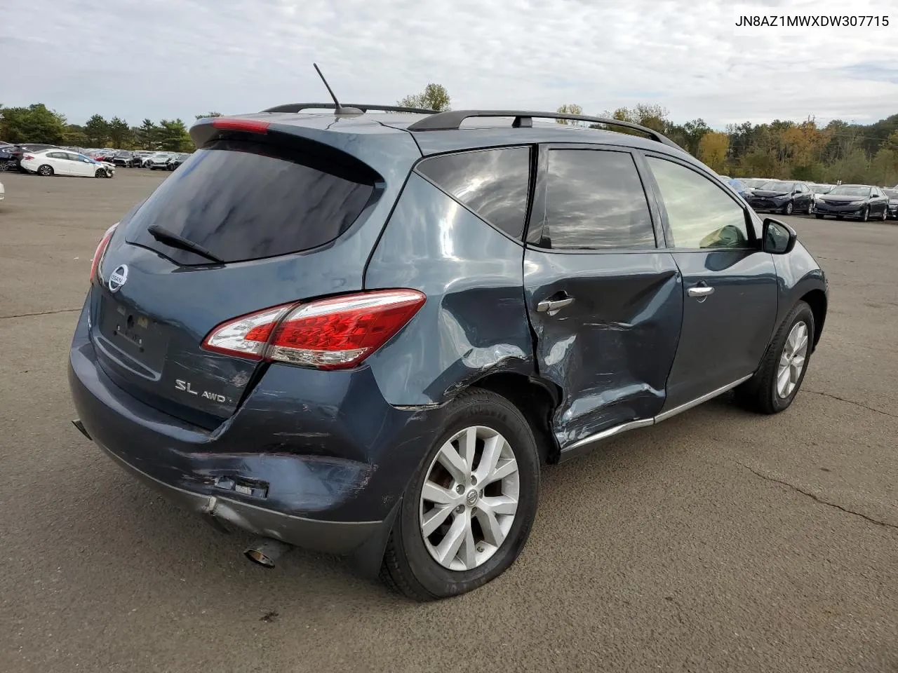 JN8AZ1MWXDW307715 2013 Nissan Murano S