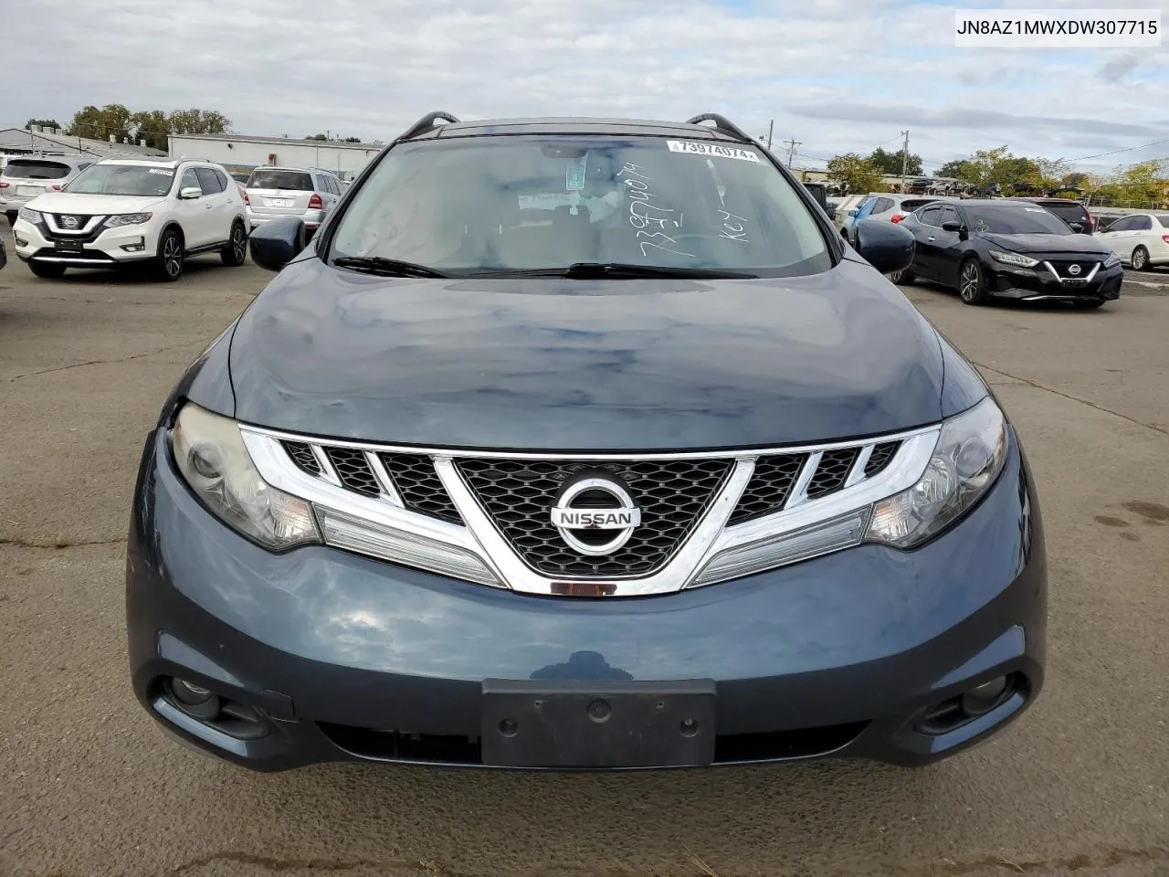 2013 Nissan Murano S VIN: JN8AZ1MWXDW307715 Lot: 73974074