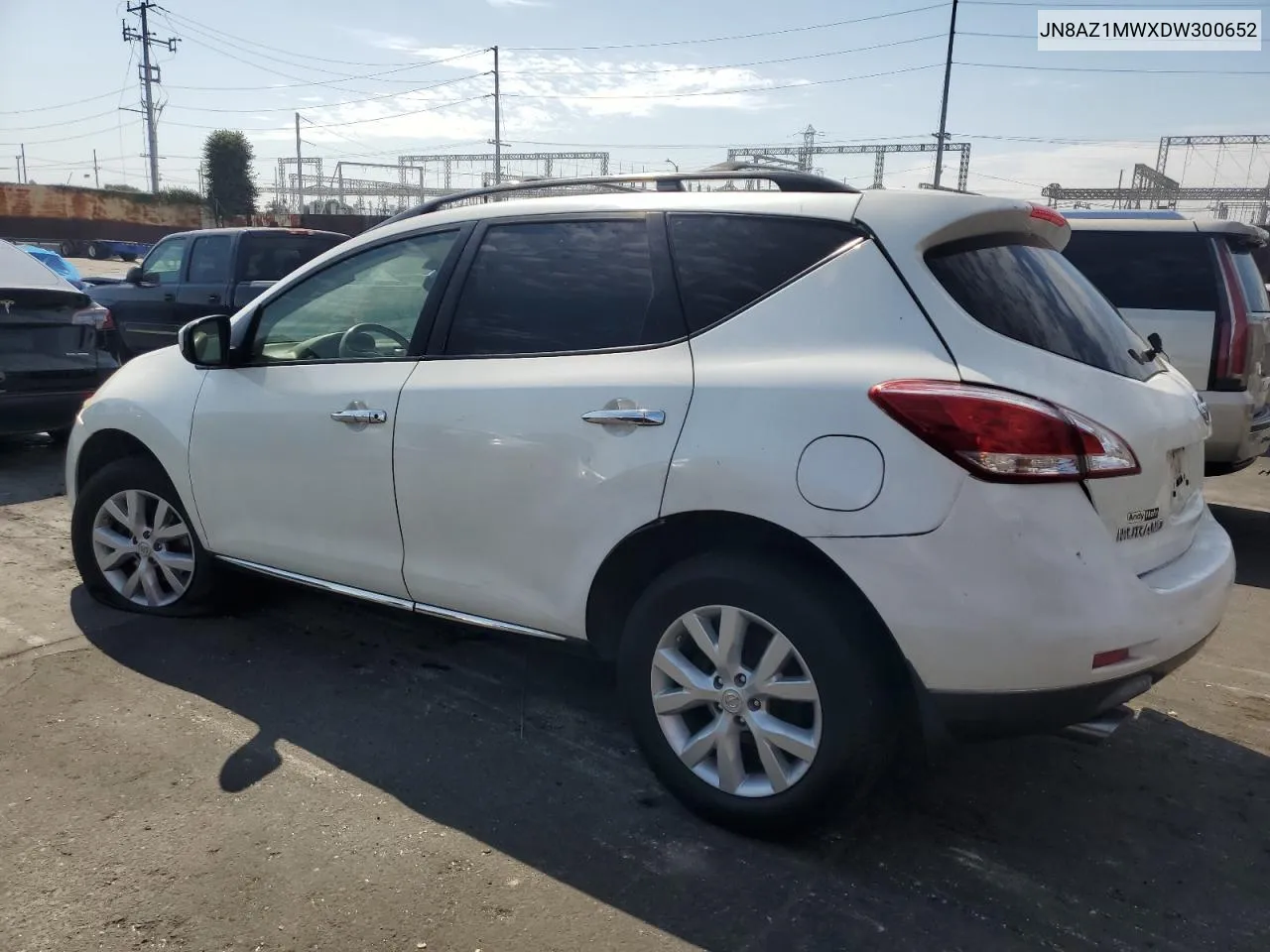 JN8AZ1MWXDW300652 2013 Nissan Murano S