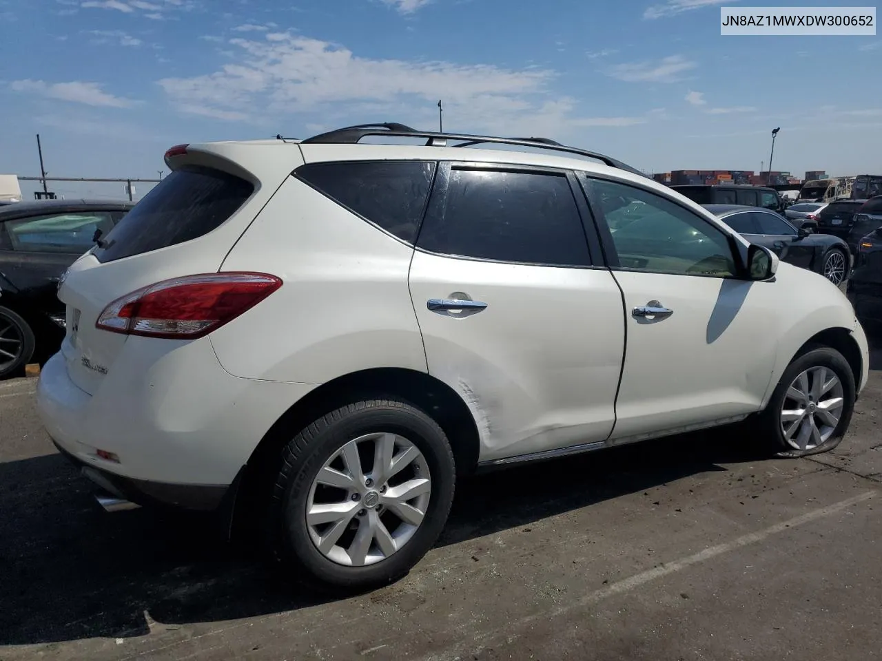 JN8AZ1MWXDW300652 2013 Nissan Murano S