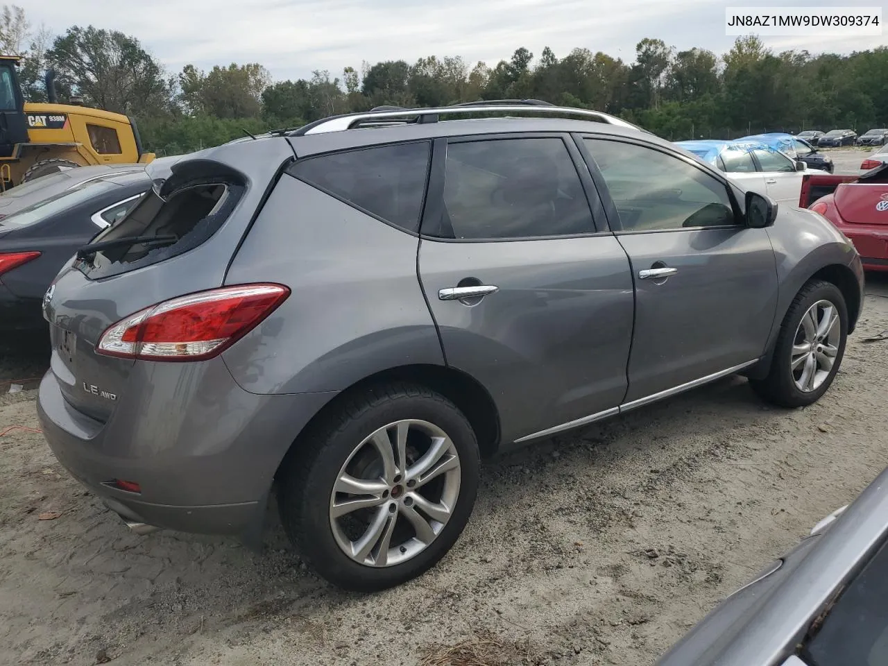 2013 Nissan Murano S VIN: JN8AZ1MW9DW309374 Lot: 74433614